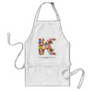 Search for spring flowers monogram aprons Mother