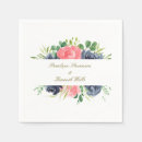 Search for floral wedding napkins Formal