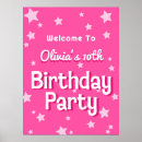 Search for birthday party posters Pink