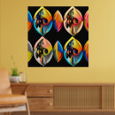 Search for vibrant abstract posters Modern design