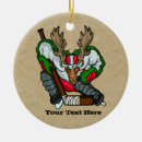 Search for funny hockey christmas tree decorations Sport