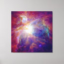 Search for orion nebula canvas prints Hubble