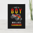 Search for monster truck cards Boy