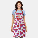 Search for valentine aprons Hearts