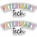 Search for veterinary care stickers Vet tech