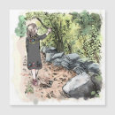 Search for walking office supplies Illustration