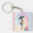 Search for rainbow paint key rings Colorful