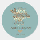 Search for gold bell stickers Elegant