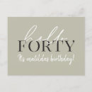 Search for geometric 40th birthday invitations Modern