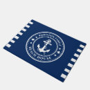 Search for nautical doormats Navy blue