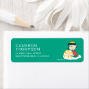 Search for peppermint candy return address labels Charlie brown