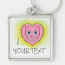 Search for cartoon heart key rings Happy