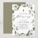 Search for eucalyptus baby christening invitations Gender neutral
