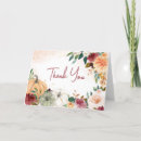 Search for burgundy thank you cards Autumn
