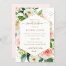 Search for modern watercolor floral invitations Flowers
