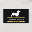 Search for dachshund dog business cards Doxie