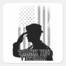 Search for thank you veteran stickers Patriotic