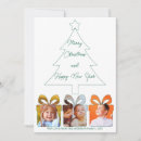 Search for multi photo christmas cards Typography