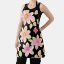Search for black floral pattern aprons Pretty