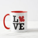 Search for maple leaf canada mugs I love canada