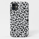 Search for black and white leopard iphone cases Animal