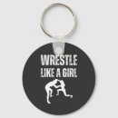 Search for fight round key rings Fight like a girl