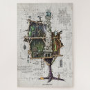 Search for enchanted fairy puzzles Illustration