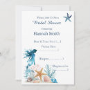 Search for under the sea bridal shower invitations Whimsical