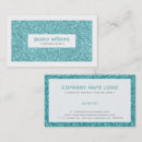 Search for glitter business cards Modern