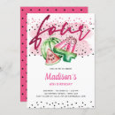 Search for 4th birthday invitations Green