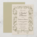 Search for cream bridal shower invitations Stylish