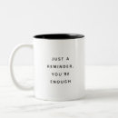 Search for reminder mugs Minimalist