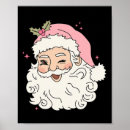 Search for vintage santa claus art Pink