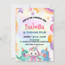 Search for dinosaur unicorn invitations Cute