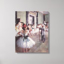 Search for dance class canvas prints Edgar degas