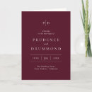 Search for christmas wedding programs Modern elegant