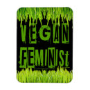 Search for veganism rectangular magnets Green