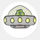 Search for saucer stickers Alien