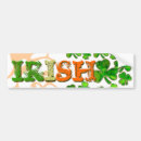 Search for irish bumper stickers White