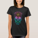 Search for sugar skull tshirts Floral