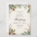 Search for pinecone wedding invitations Evergreen