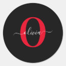 Search for red white and black stickers Modern