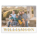 Search for simple calendars Family photo