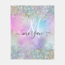 Search for pastel rainbow blankets Glitter