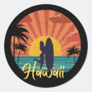 Search for retro hawaii stickers Sunset