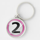 Search for number two key rings Team
