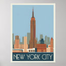 Search for new york art deco posters Empire state building