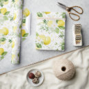 Search for yellow lemon wrapping paper Floral