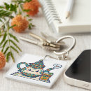 Search for glass key rings Kawaii