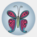 Search for butterflies fly stickers Colour